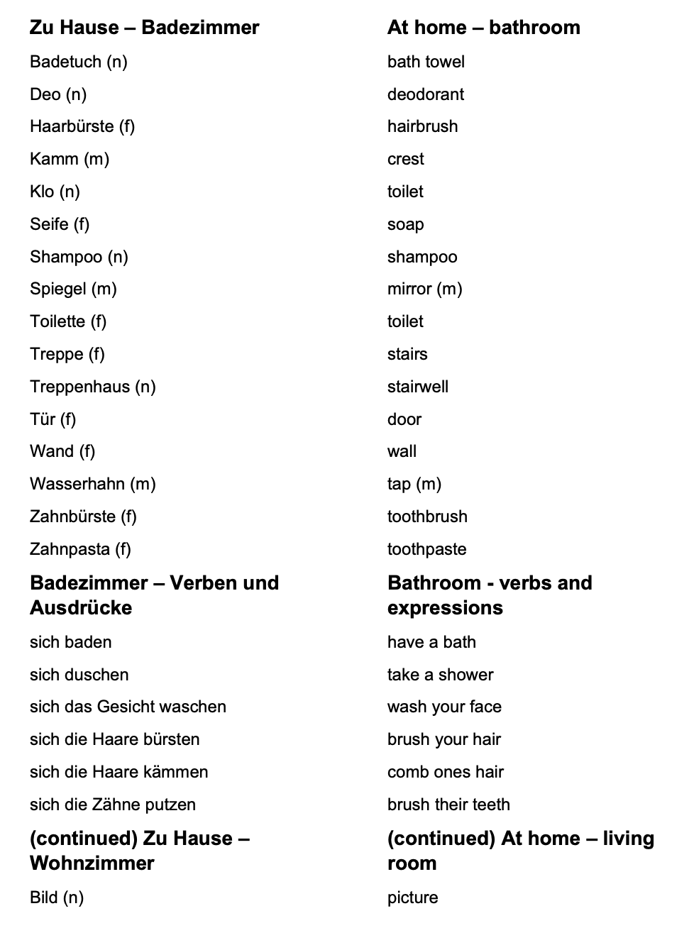 German_Vocabulary with more phrases